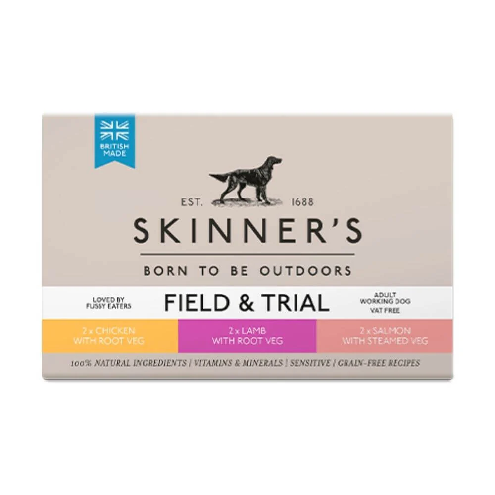 Skinners Field & Trial Adult Variety Pack 6 x 390g