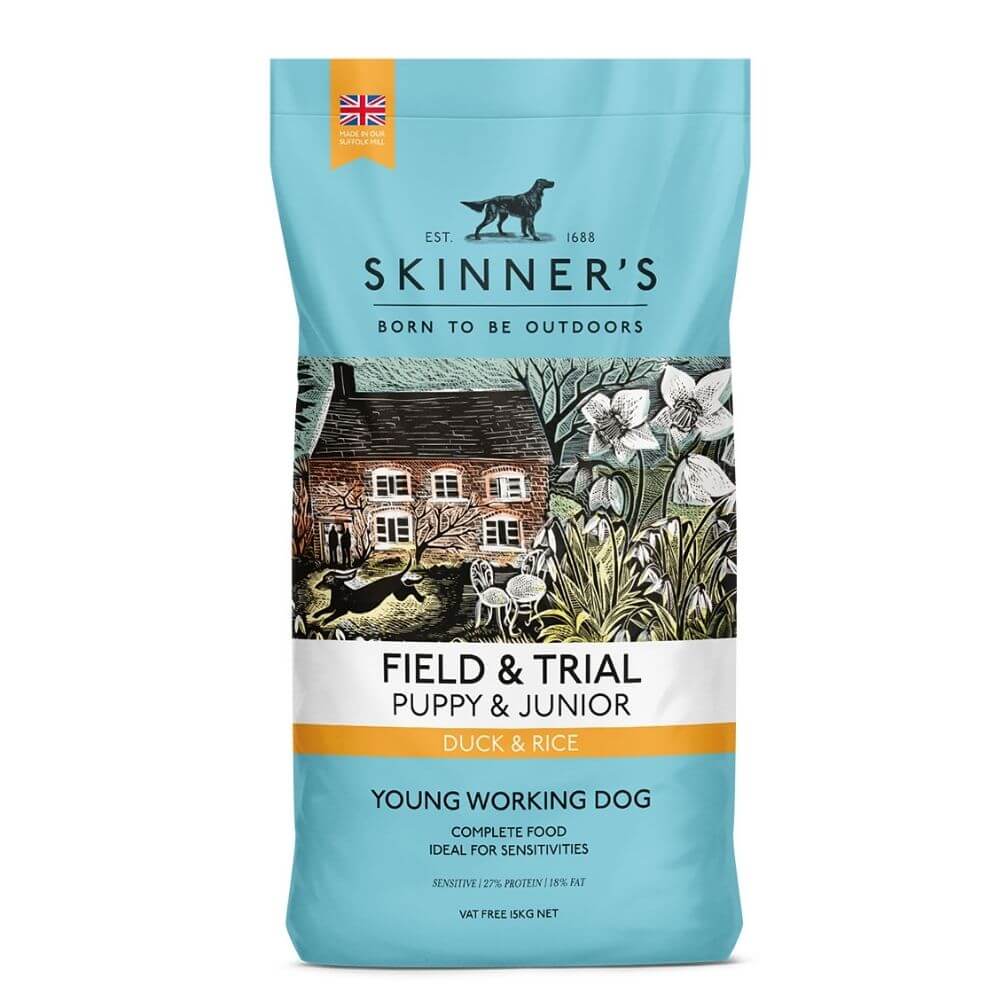 Skinners Field & Trial Puppy/Junior Duck & Rice 15kg