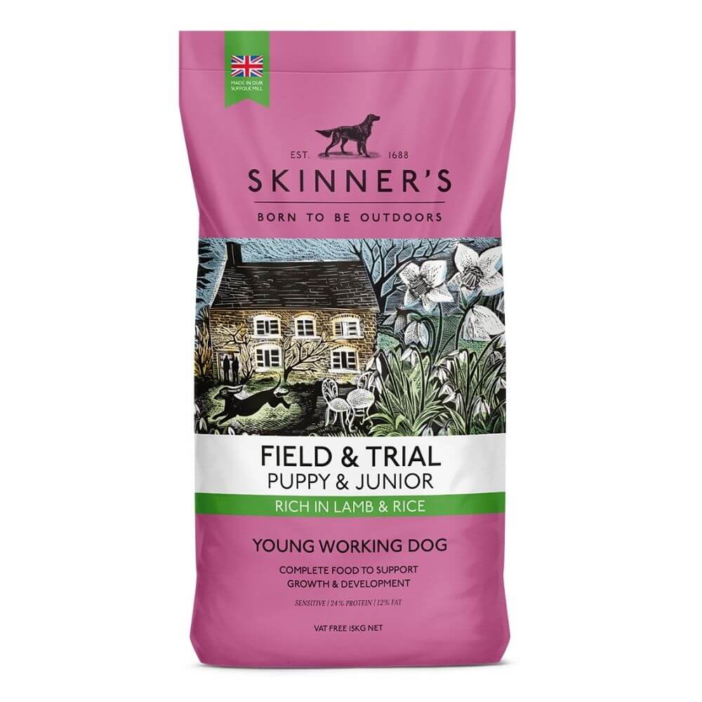 Skinners Field & Trial Puppy & Junior Lamb & Rice 15kg