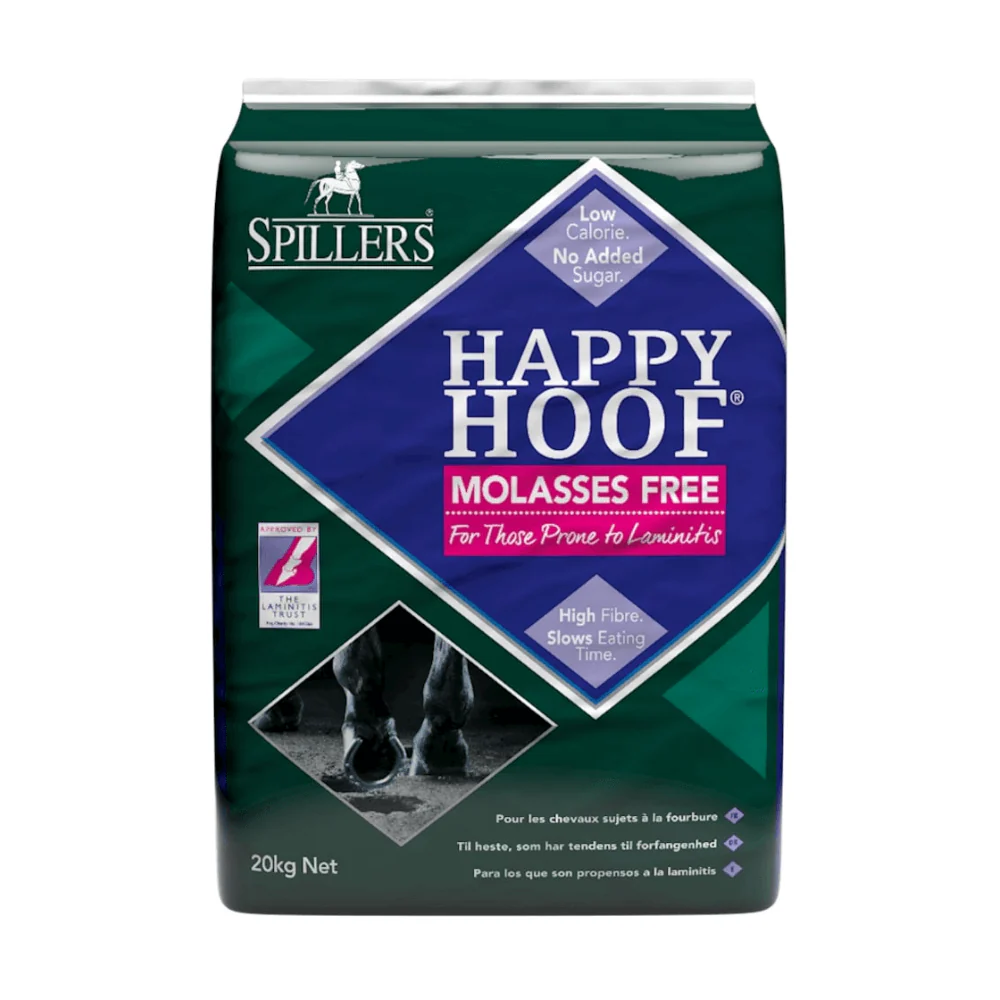 Spillers Happy Hoof Molasses Free 20kg