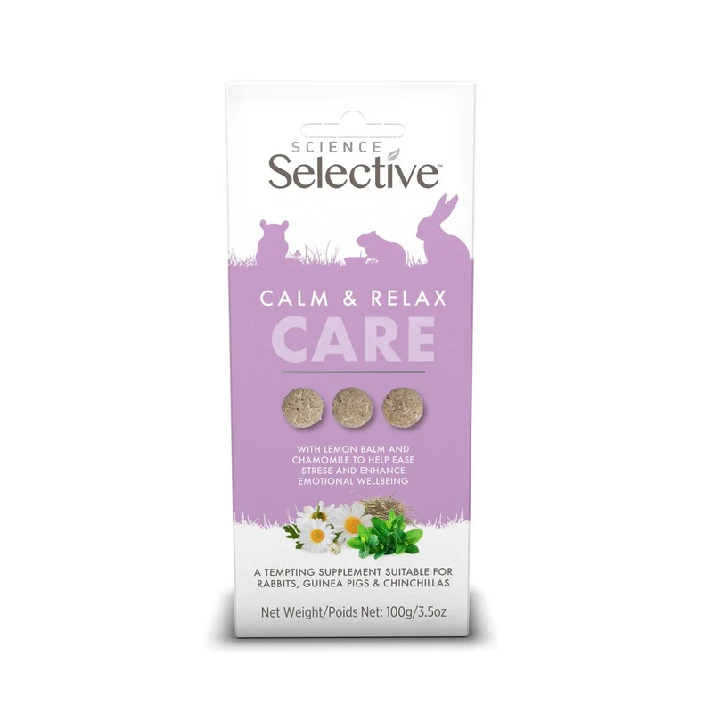 Supreme Selective Calm & Relaxing Care Supplements for Rabbits, Guinea Pigs & Chinchillas 100g x 4 - Image 5