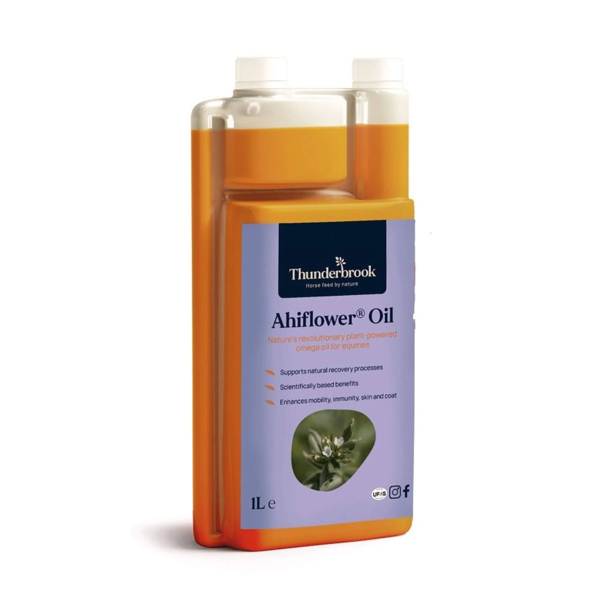 Thunderbrook Equestrian Ahiflower Oil 1L