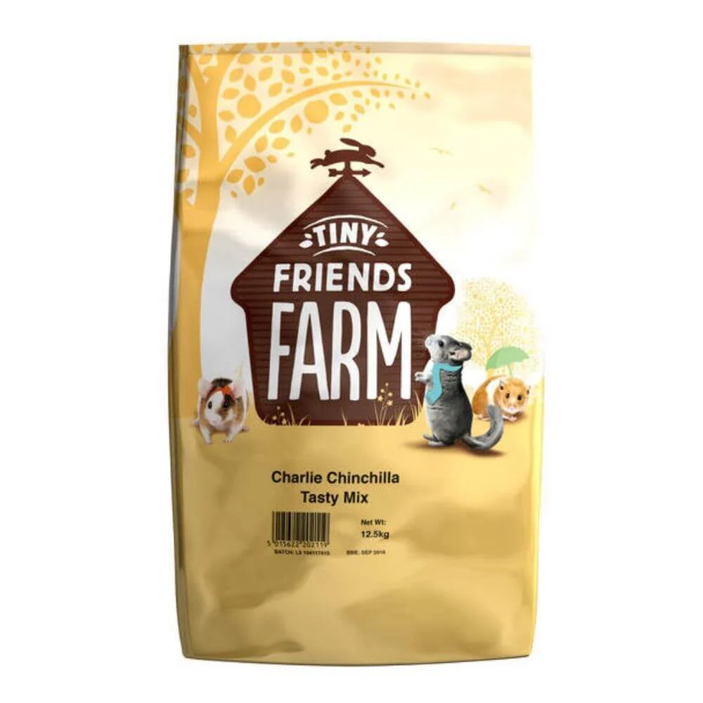 Tiny Friends Farm Charlie Chinchilla Tasty Mix 12.5kg