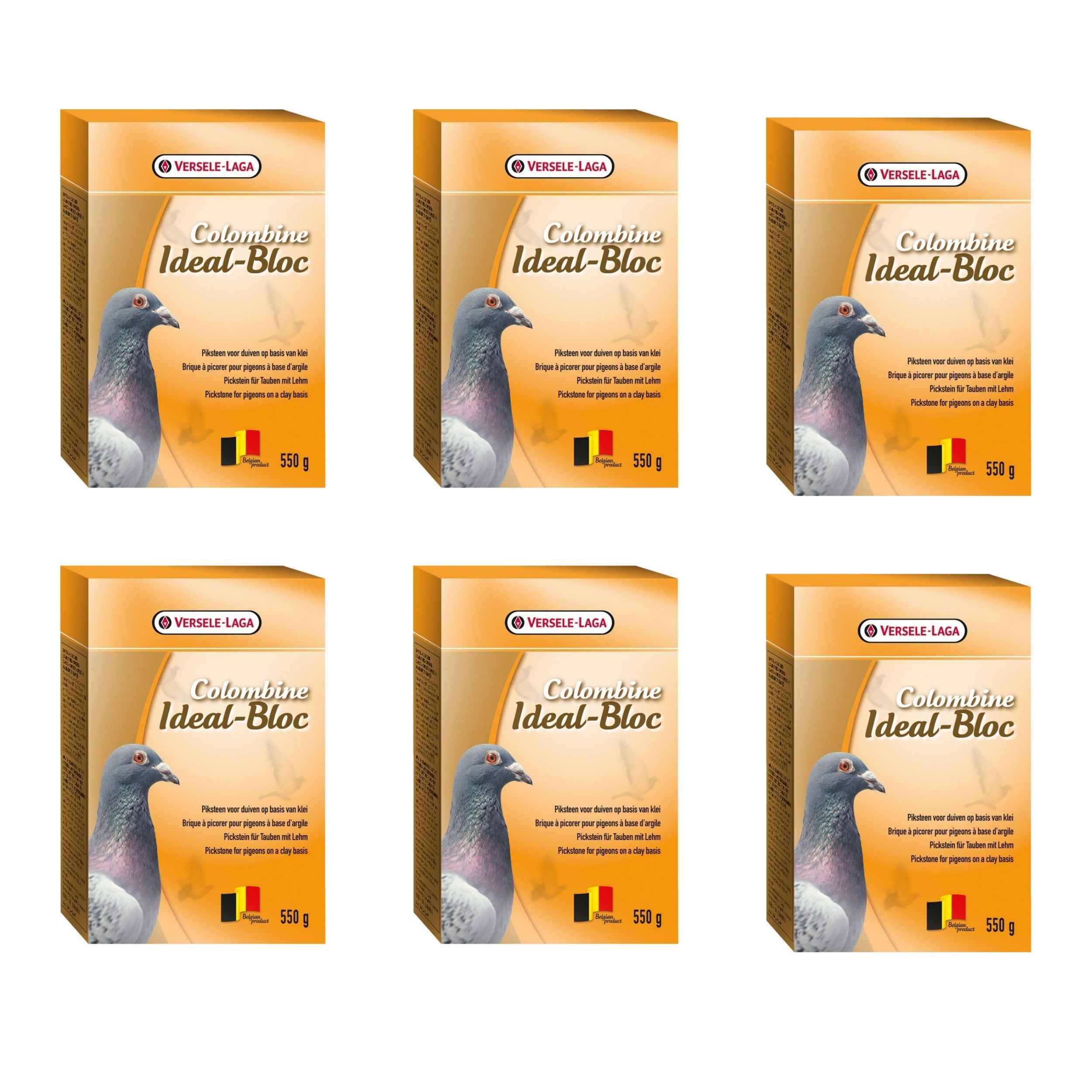 Versele Laga Colombine Ideal-Bloc Pigeon Feed 6 x 550g