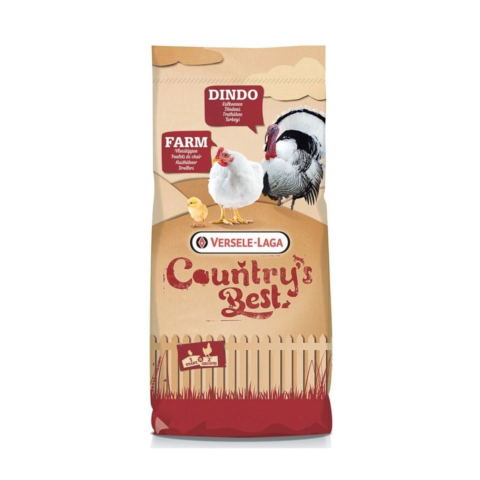 Versele-Laga Country’s Best Dindo Turkey 2.1 Pellet 20kg