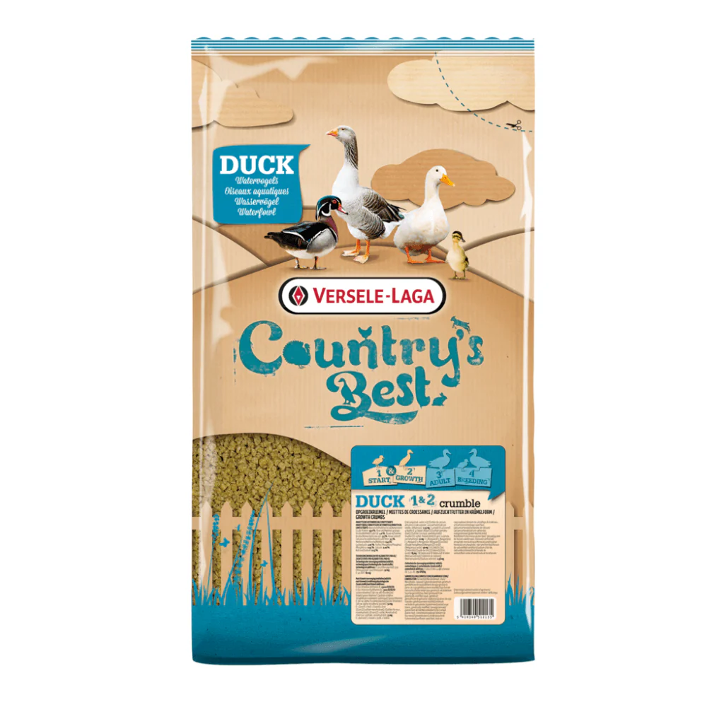 Versele-Laga Countrys Best Duck 1 & 2 Crumble 5kg