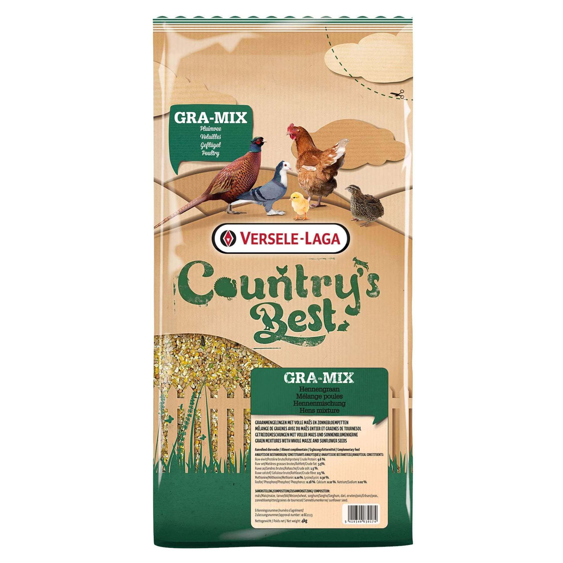 Versele-Laga Countrys Best Gra-Mix Hen