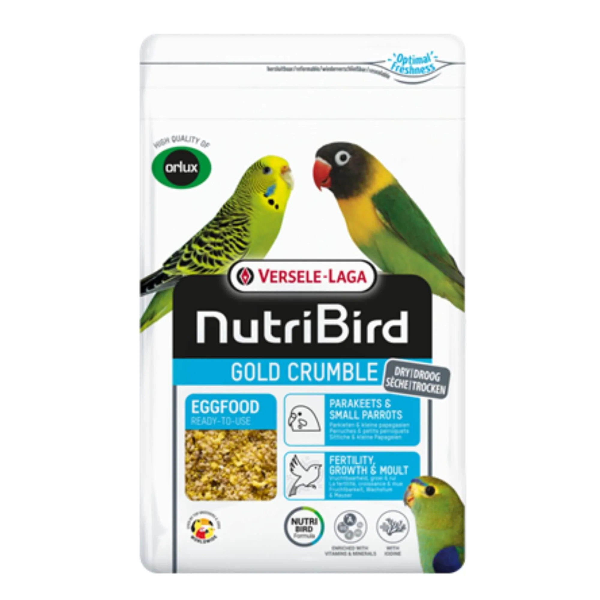 Versele-Laga NutriBird Gold Crumble Parakeets & Small Parakeet