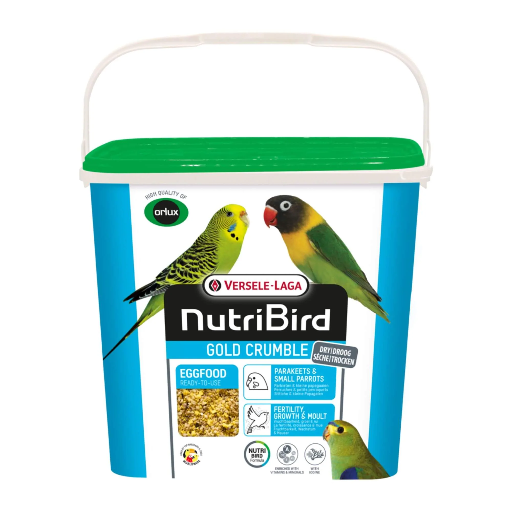Versele-Laga NutriBird Gold Crumble Parakeets & Small Parakeet - Image 2