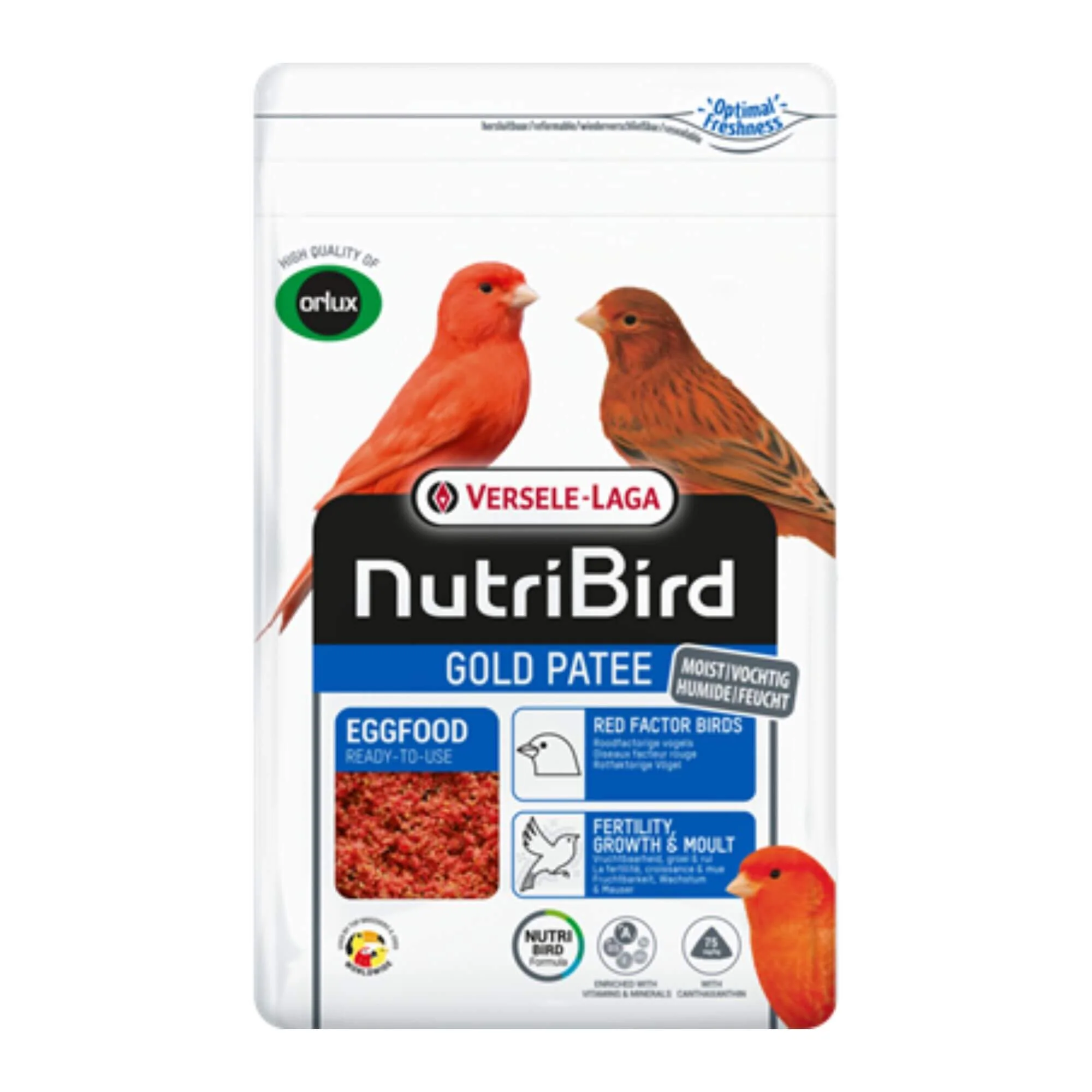 Versele-Laga NutriBird Gold Patee Red Factor Birds