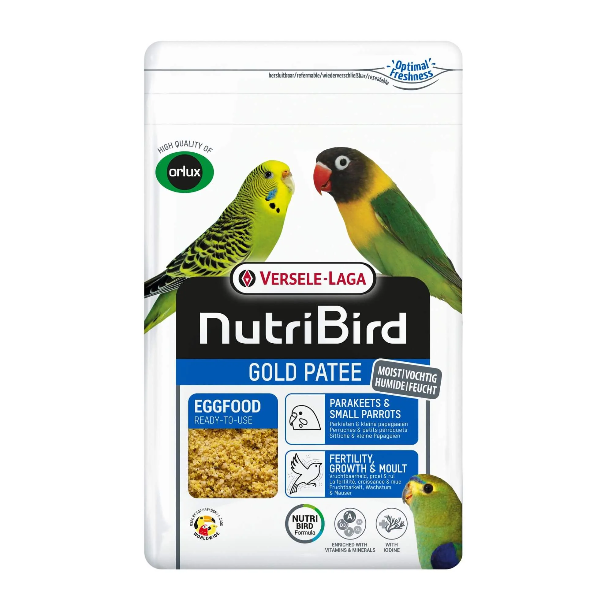 Versele-Laga NutriBird Gold Patee Small Parakeet 1kg