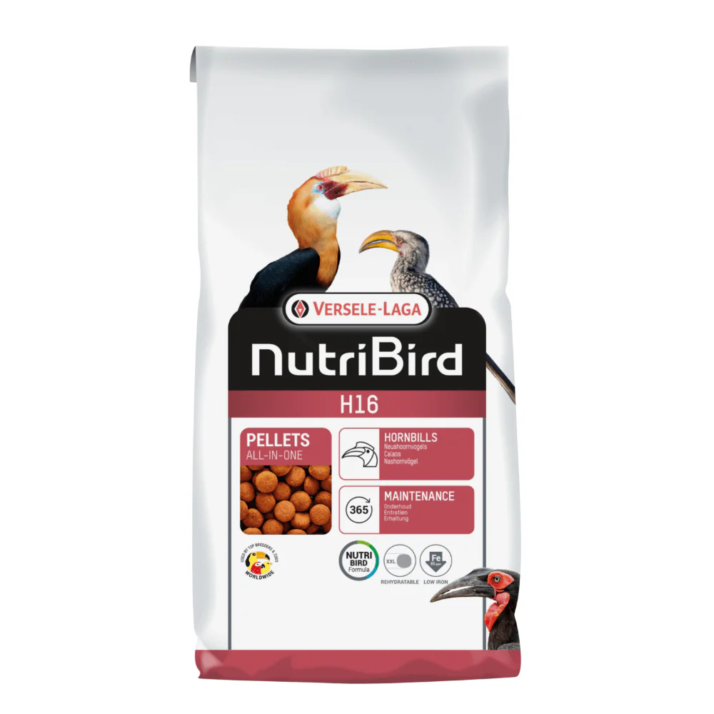 Versele-Laga Nutribird H16 Maintenance Food for Hornbills with Fruit 10kg