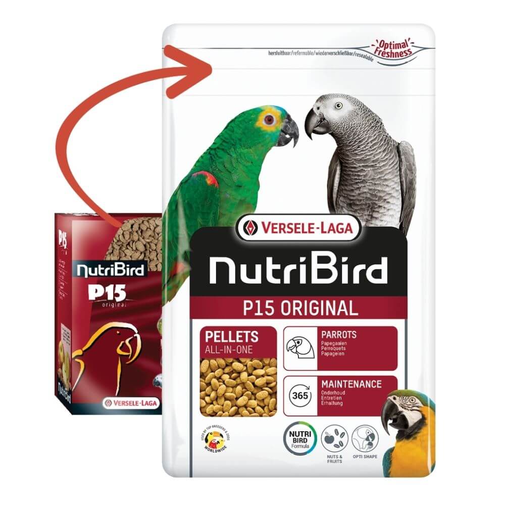 Versele-Laga Nutribird P15 Original Maintenance Food for Parrots - Image 3