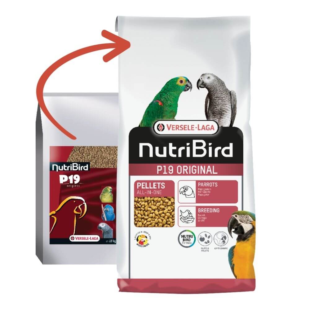 Versele-Laga Nutribird P19 Original Breeding Food for Parrots 10kg