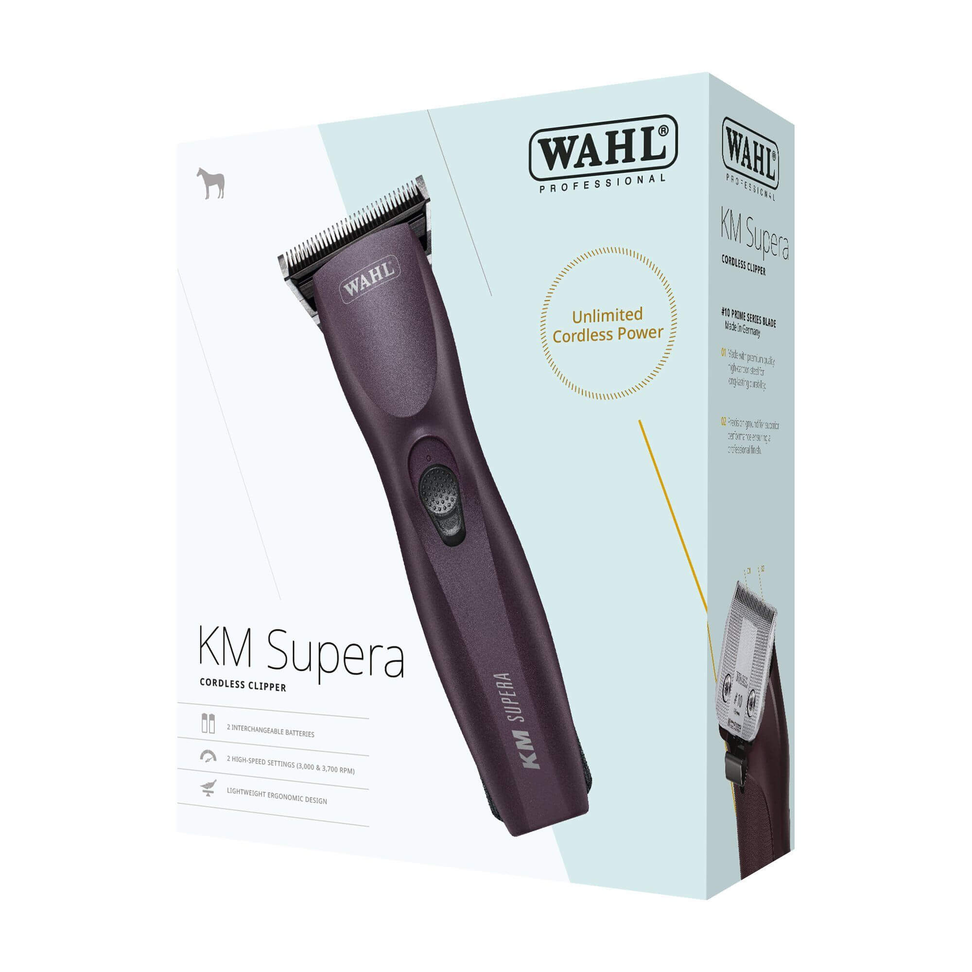 Wahl KMC Supera Cordless Equine Clipper