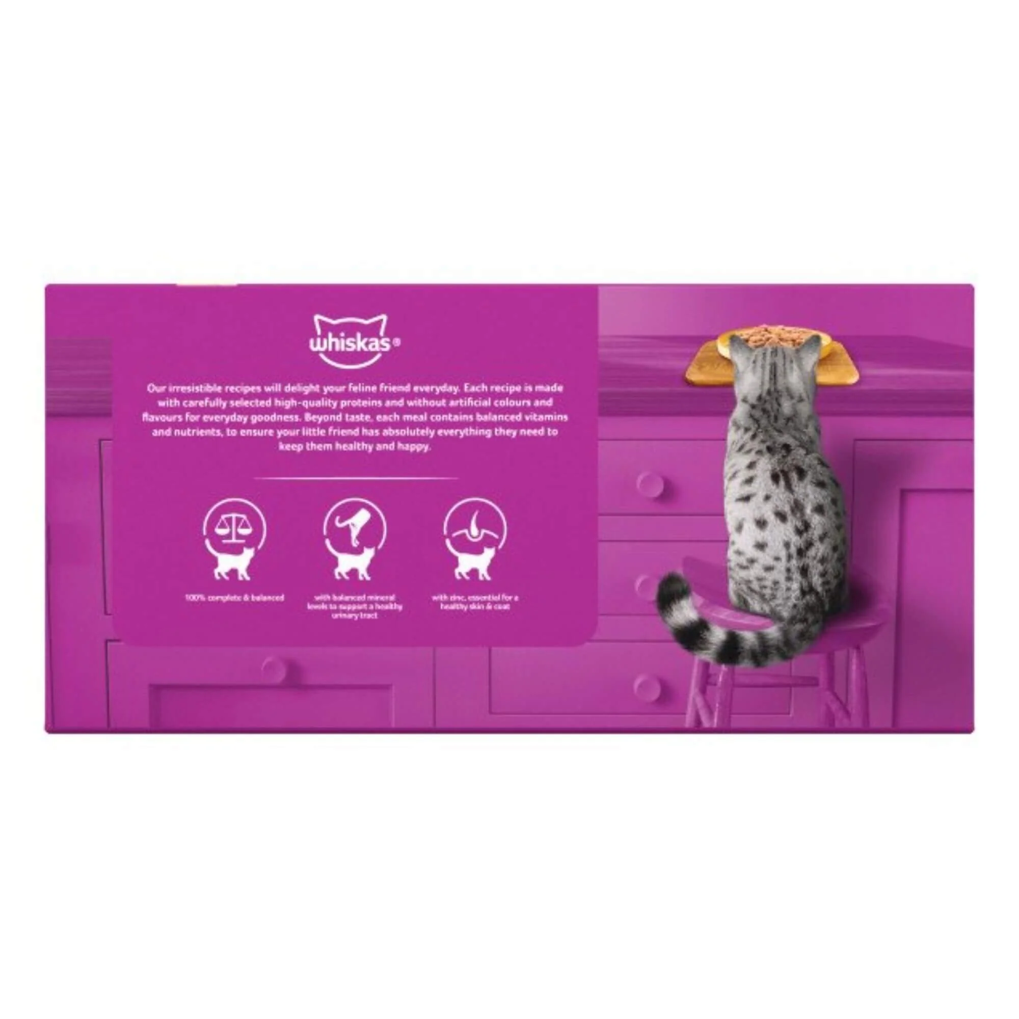 Whiskas 1+ Adult Farm Menu in Jelly Cat Food 24 x 400g - Image 5